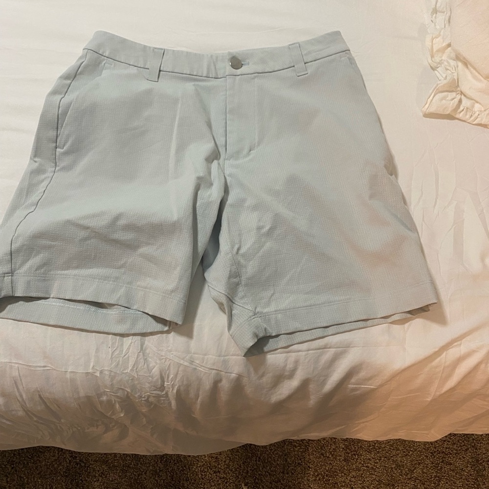 Beige and Gray Fabric with Logo